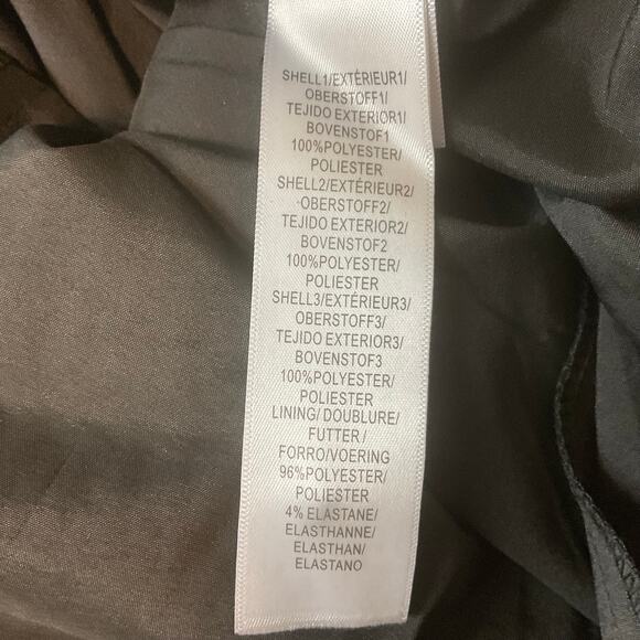 Aidan Mattox Beaded Long Sleeve Mini Sheath Cocktail Dress Black Size 4 - Picture 9 of 12